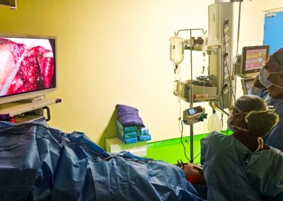 Dr Raul pradhan , while doing surgical procedure